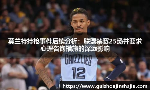 莫兰特持枪事件后续分析：联盟禁赛25场并要求心理咨询措施的深远影响